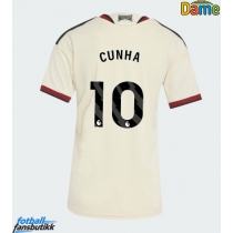 Manchester United Matheus Cunha #10 Tredjedrakt Dame 2026-27 Kortermet